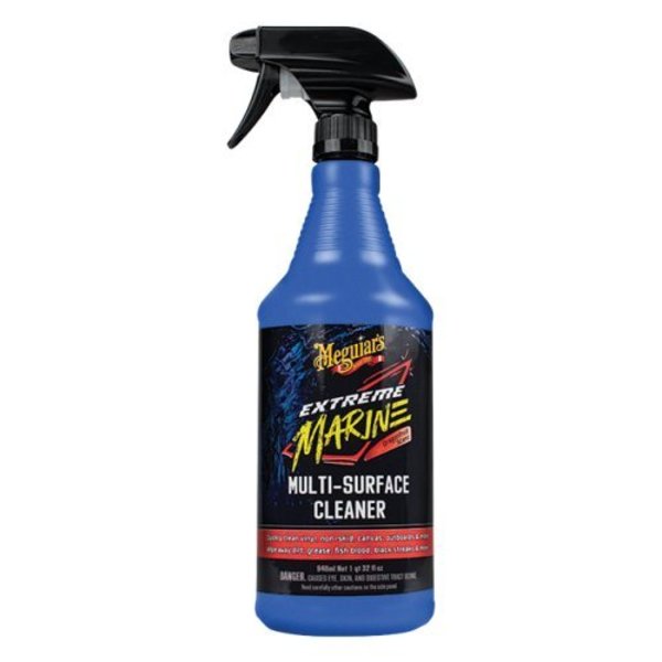 Meguiars Wax For Vinyl Seating/ Canvas/ Outboard Motors/ Non-Skid/ Fiberglass/ Gel Coat, 32 Ounce Spray Bottle M180332